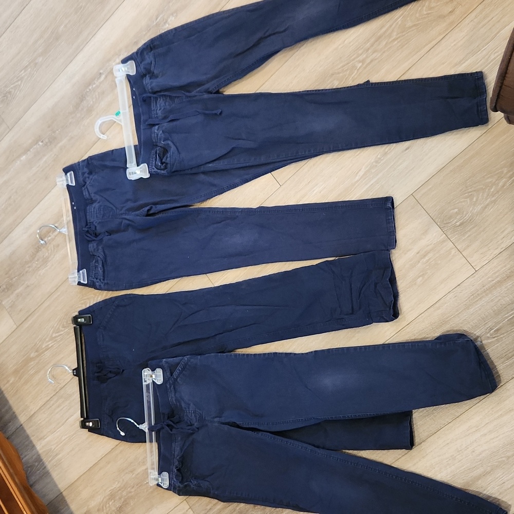 Justice navy 3 pair uniform navy pants